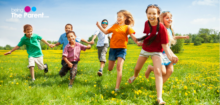 kids learning outside the classroom