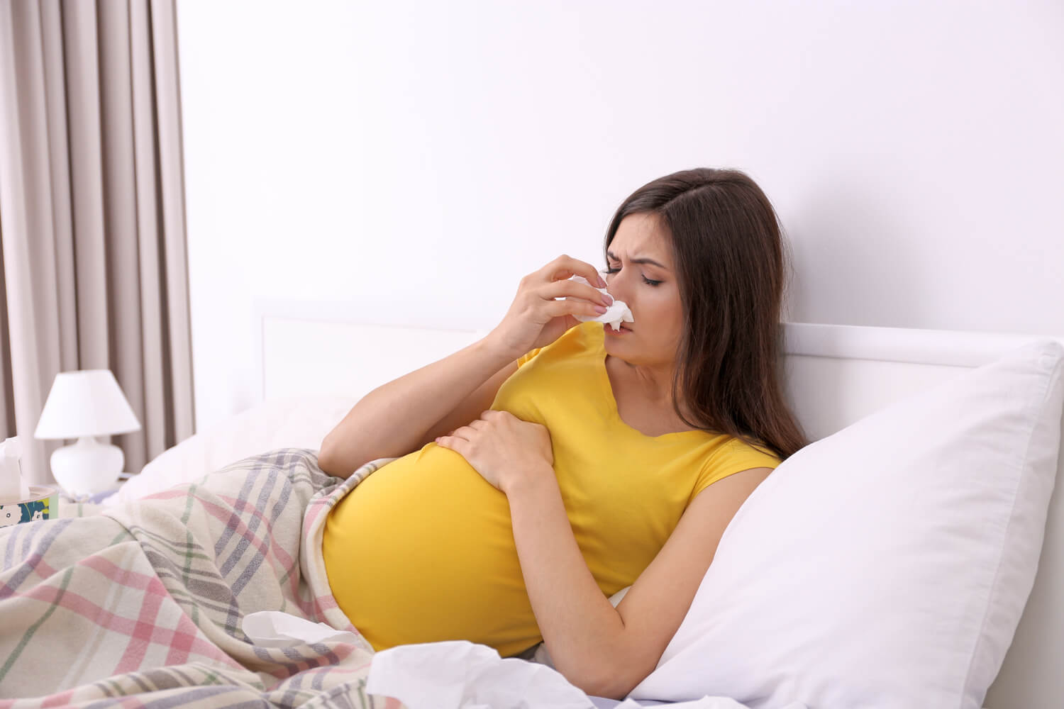 pregnant women having Pneumonia