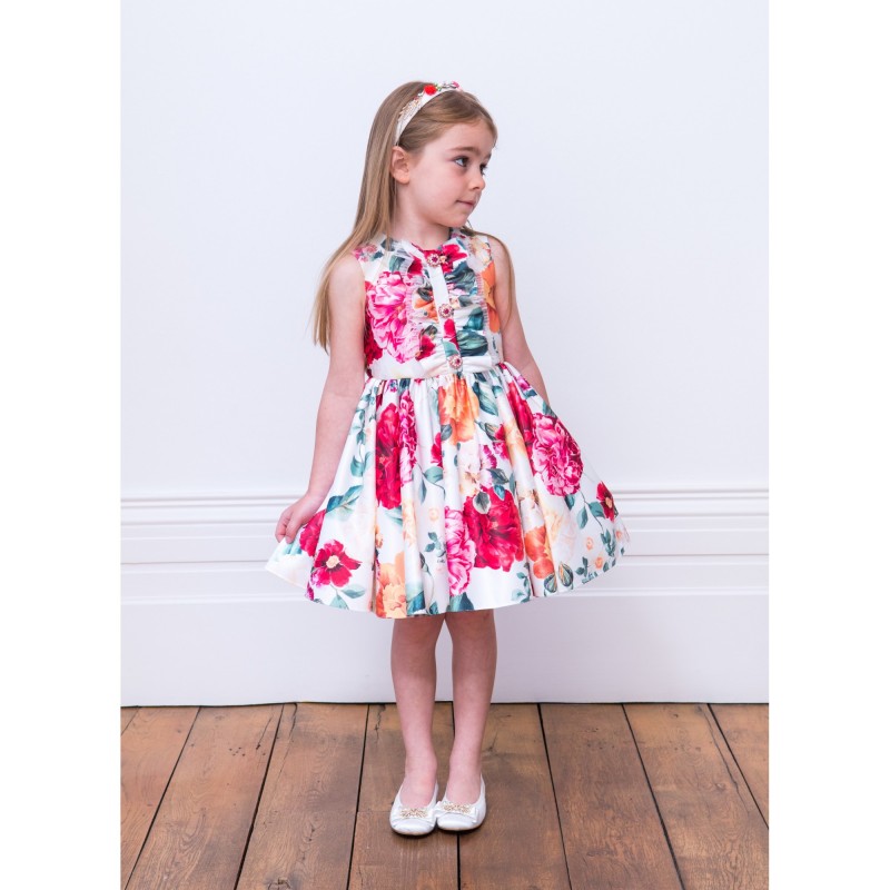 Bright Prints Dress for Baby Girls