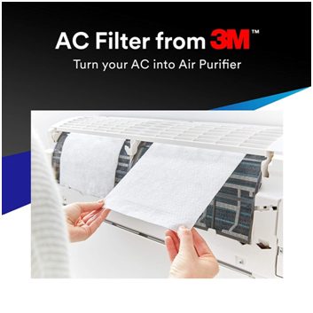 3M electrostatic air conditioner filter how to use it