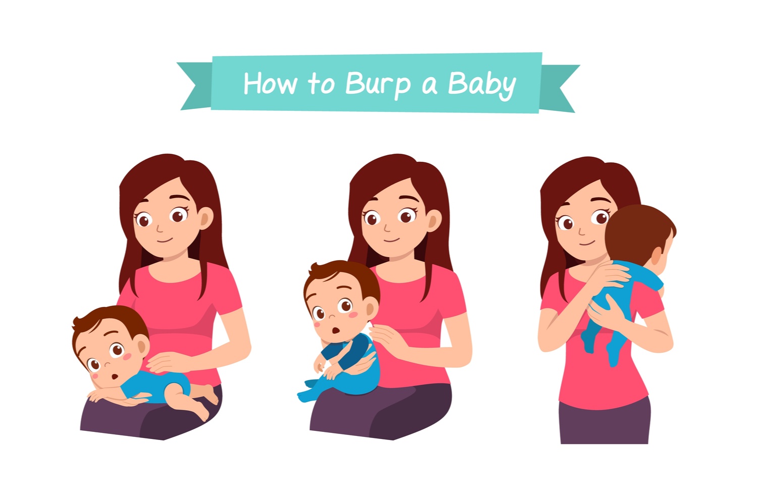 How to burp a baby