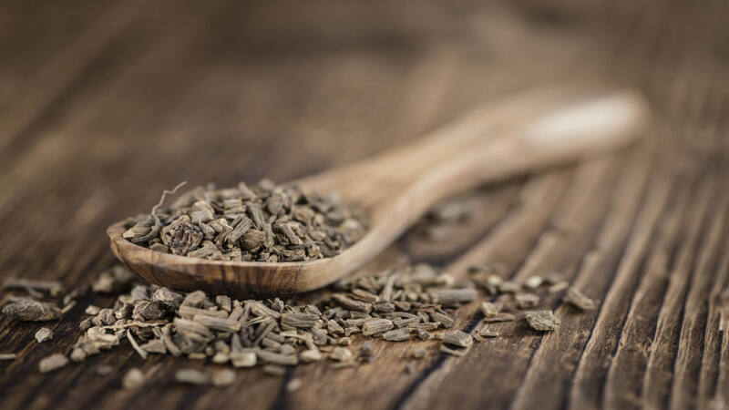 dried valerian roots