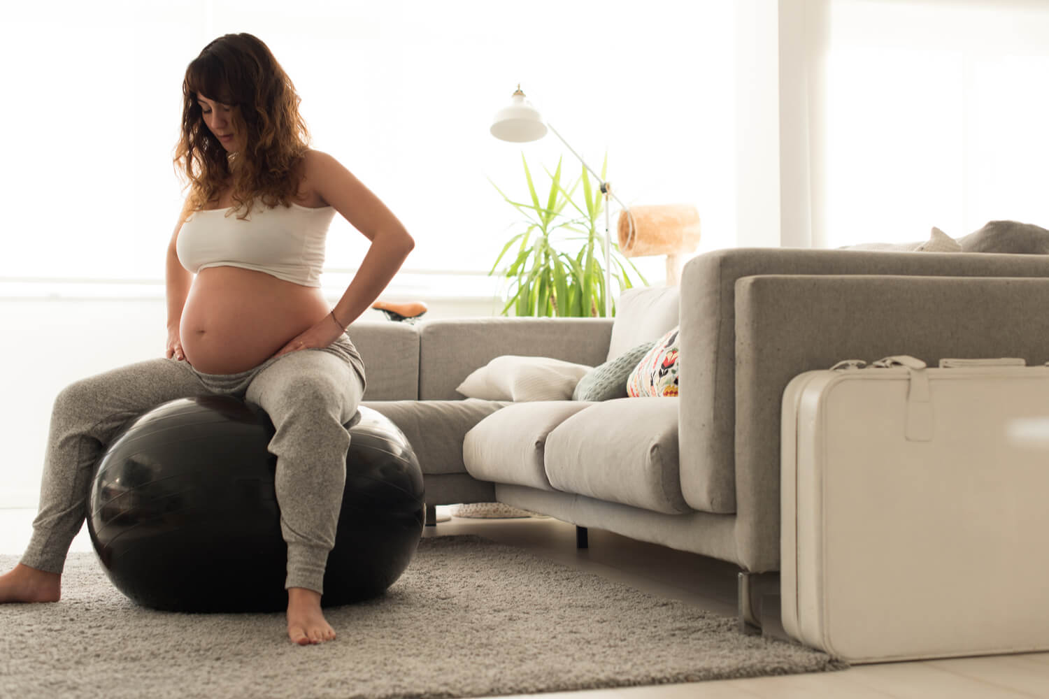 Exercise Ball During Pregnancy Being The Parent