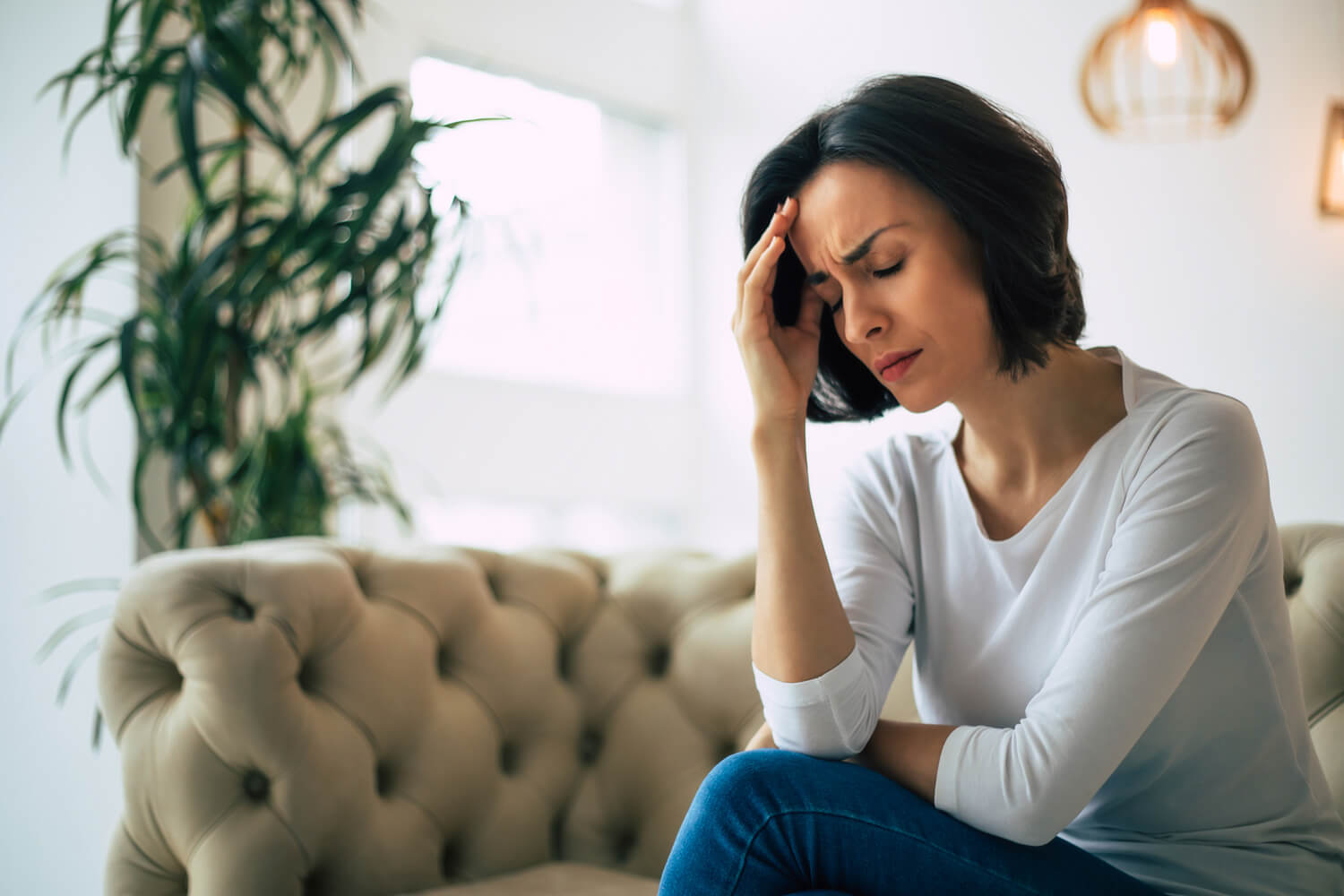 women with pregnancy symptom