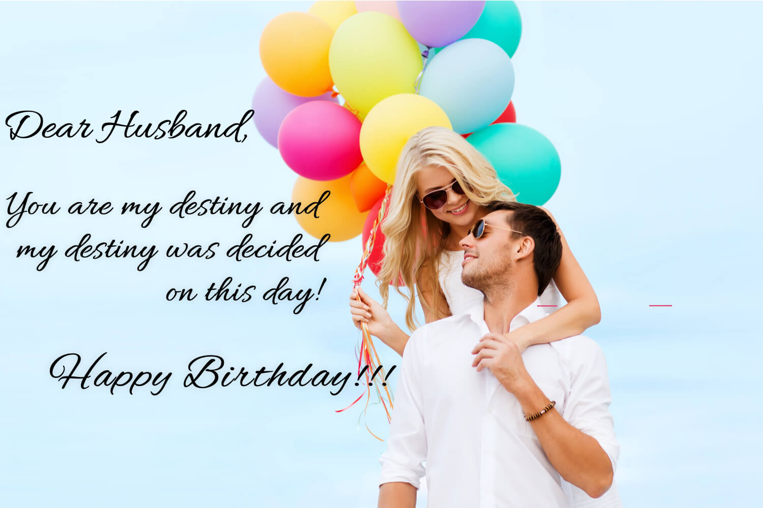 Birthday Wishes For Your Husband With Love