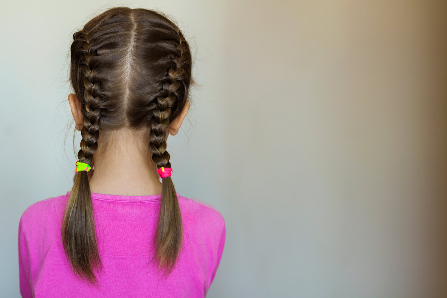 Indianasian Cute Little Girl Two Pony Stock Photo 1139066717  Shutterstock