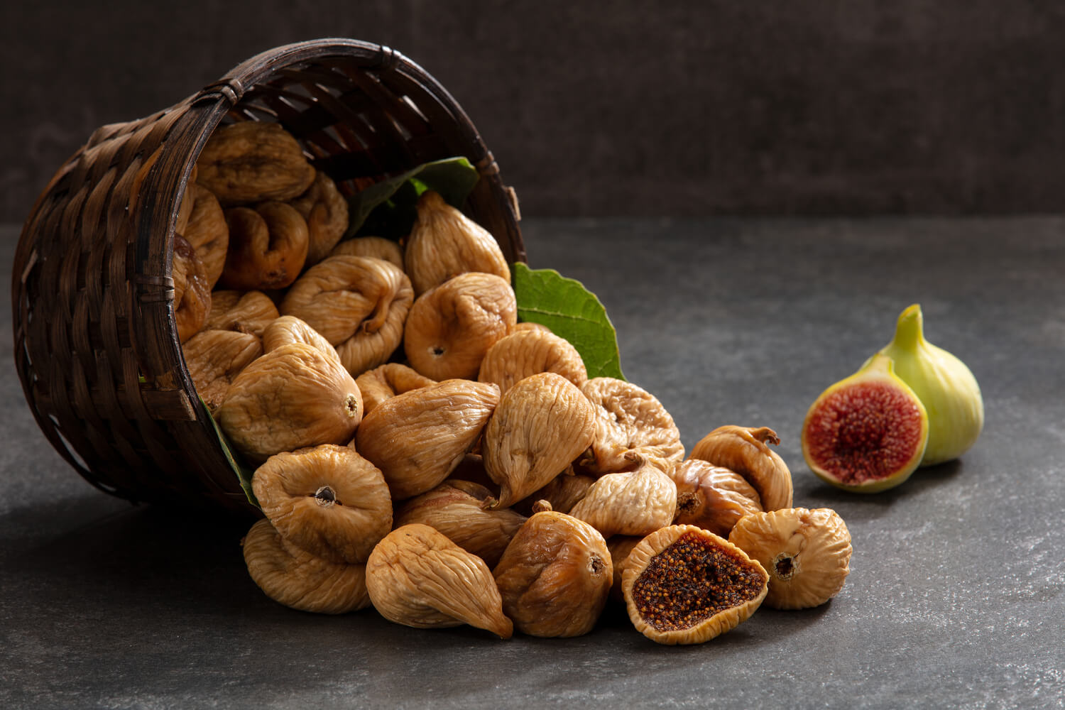 bowl of dried figs