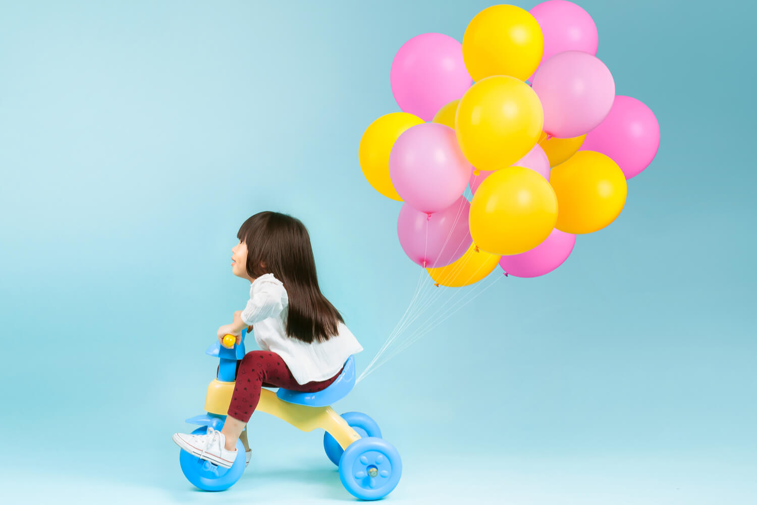 girls tricycle as birthday gift