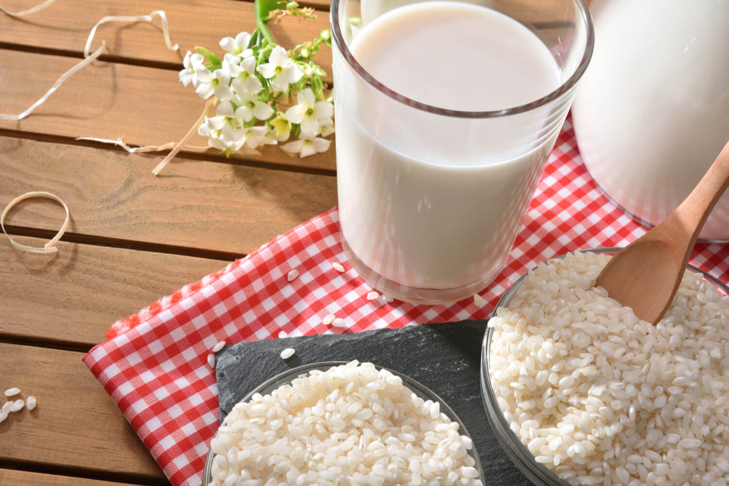 rice milk preparation