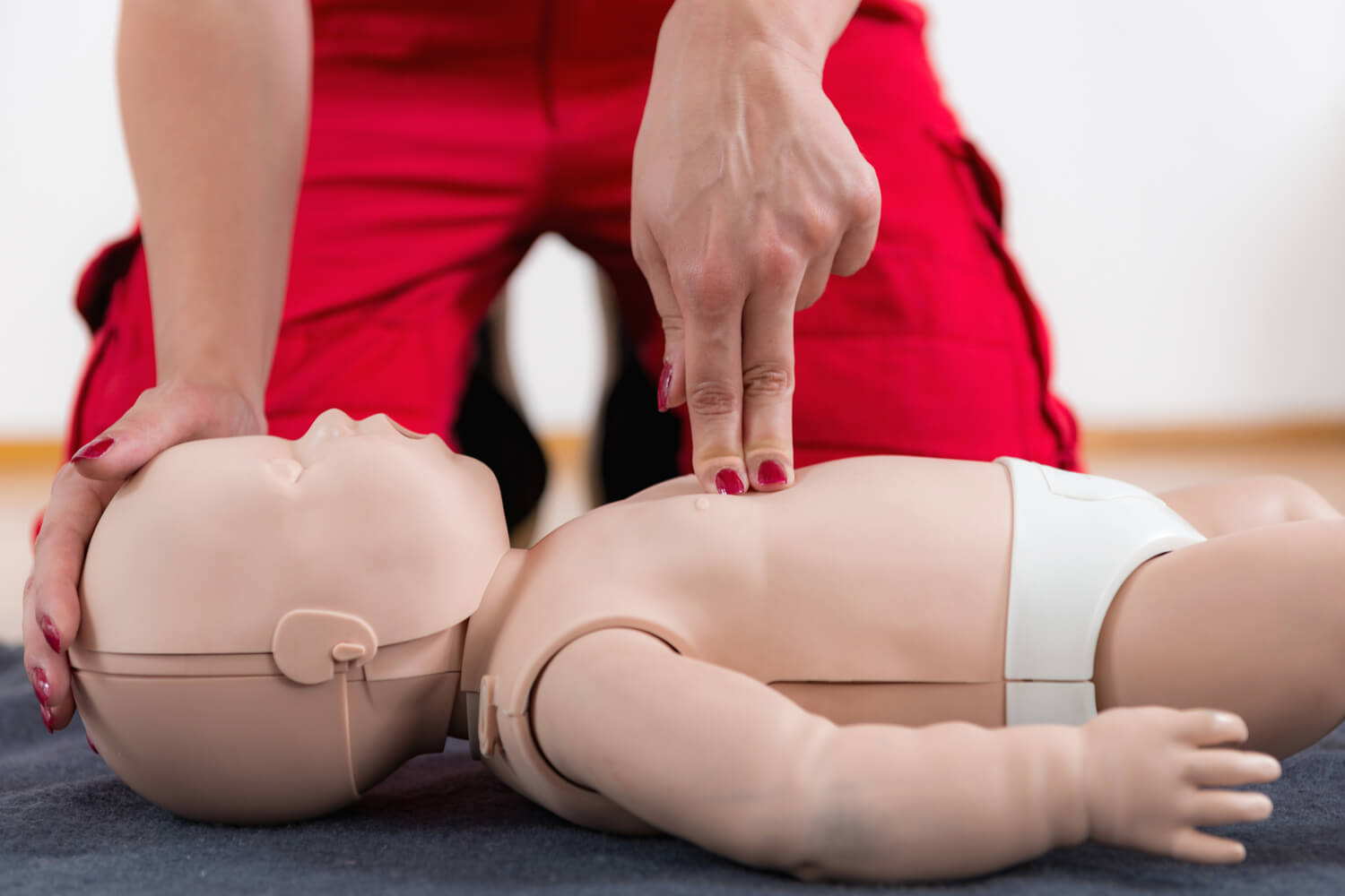 step 2 of CPR in babies