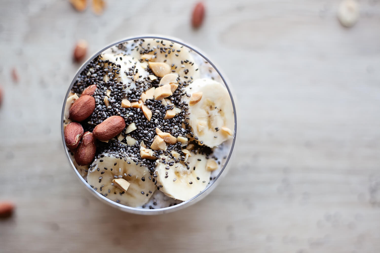 pudding with chia seeds