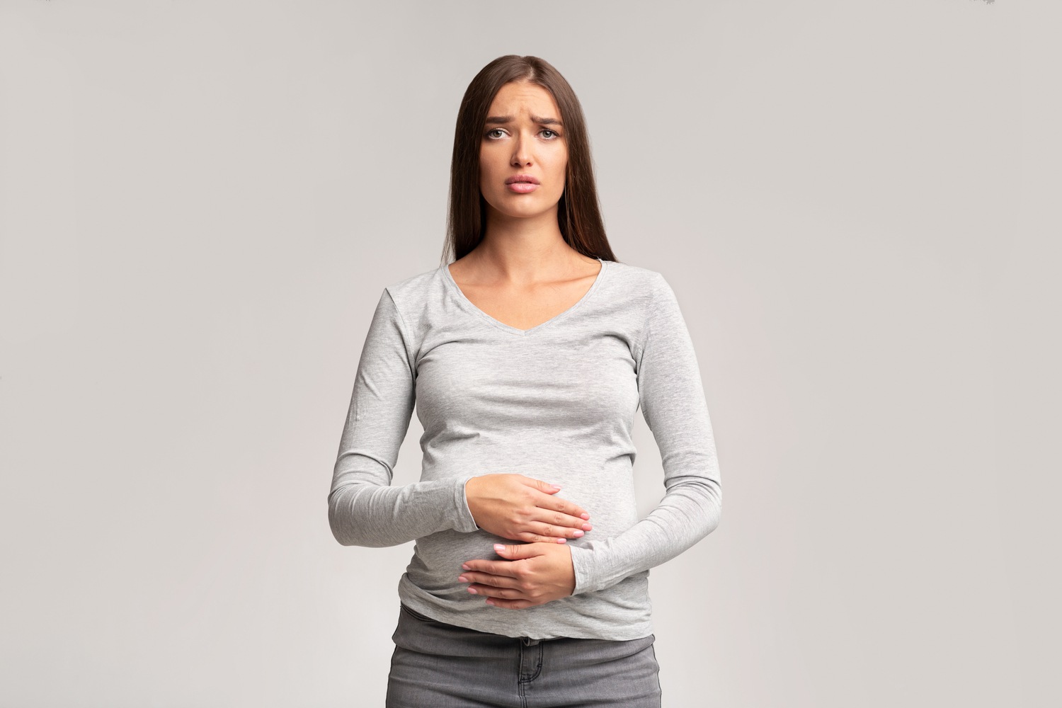 pregnant woman standing longer duration