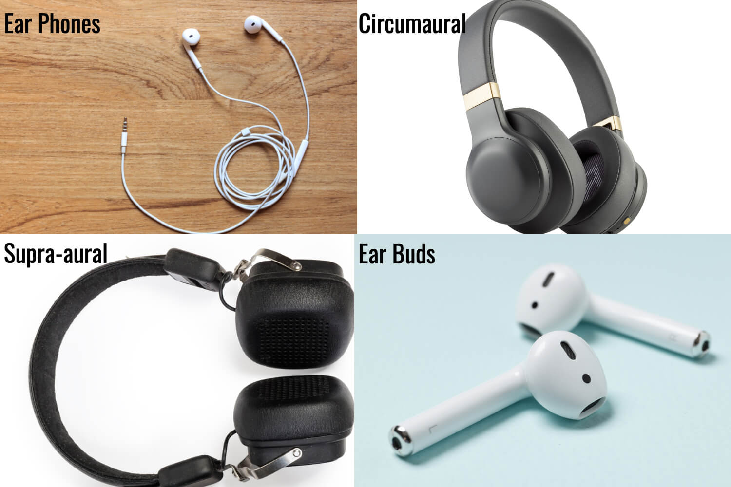 type of headphone