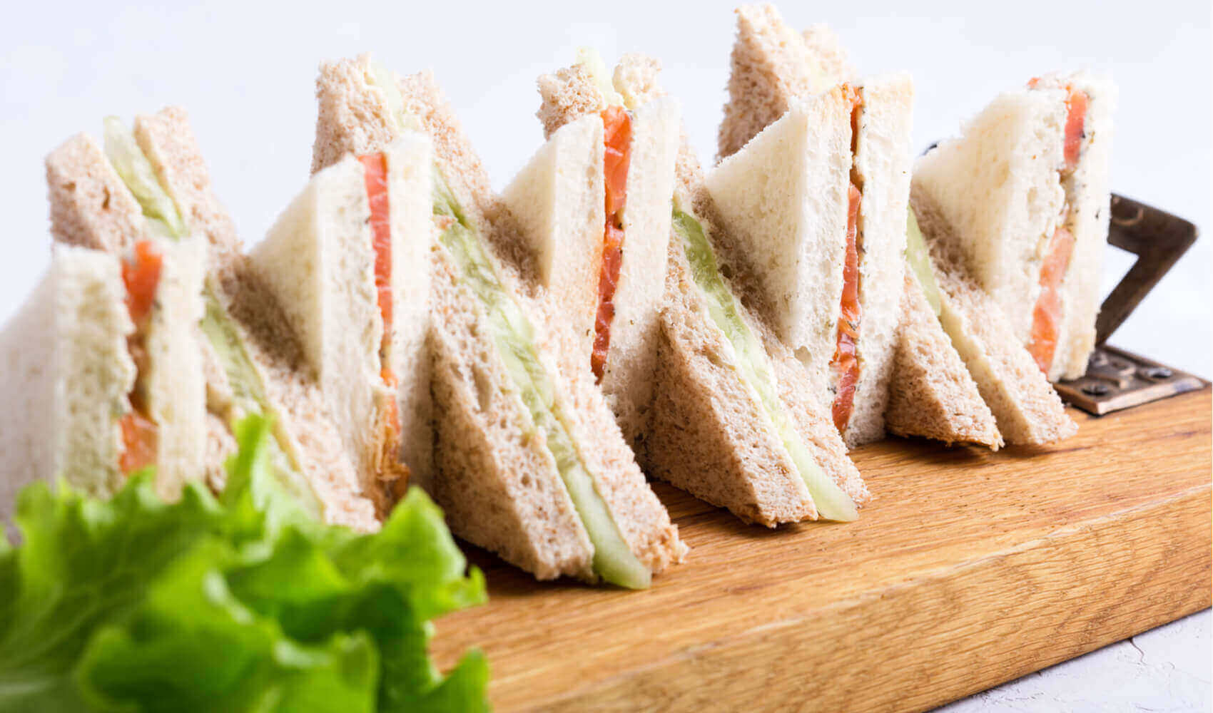 veg sandwich Birthday Party Snack Ideas for Kids