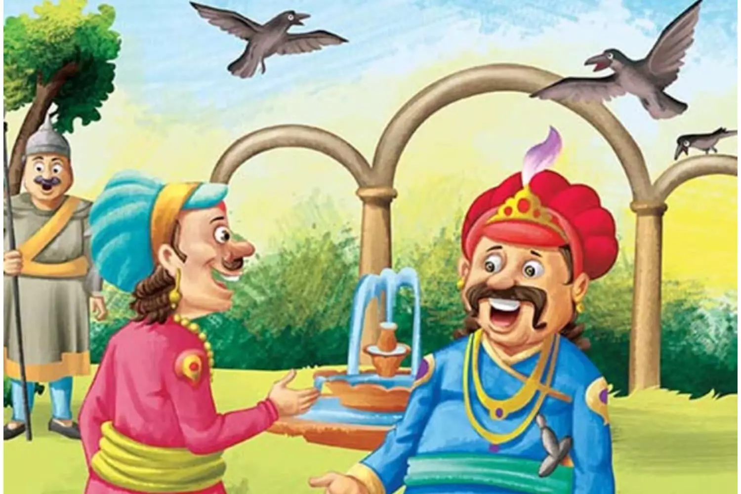 10 Best Akbar Birbal Moral Stories With Pictures For Kids - Being The Parent