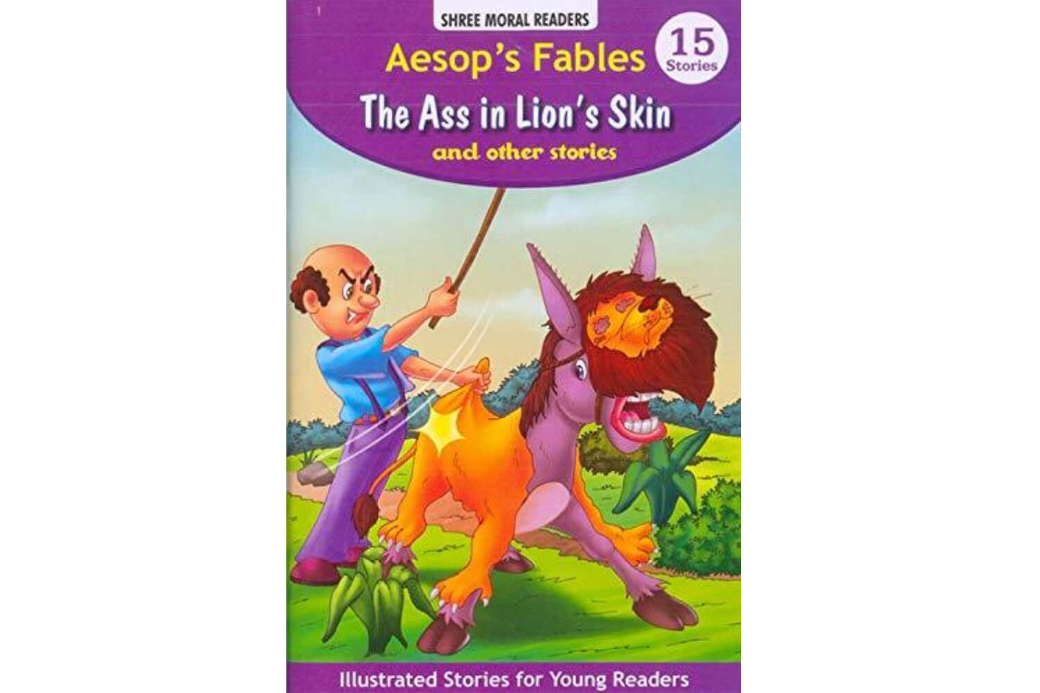 An Ass in Lion’s Skin - short animal stories for kids