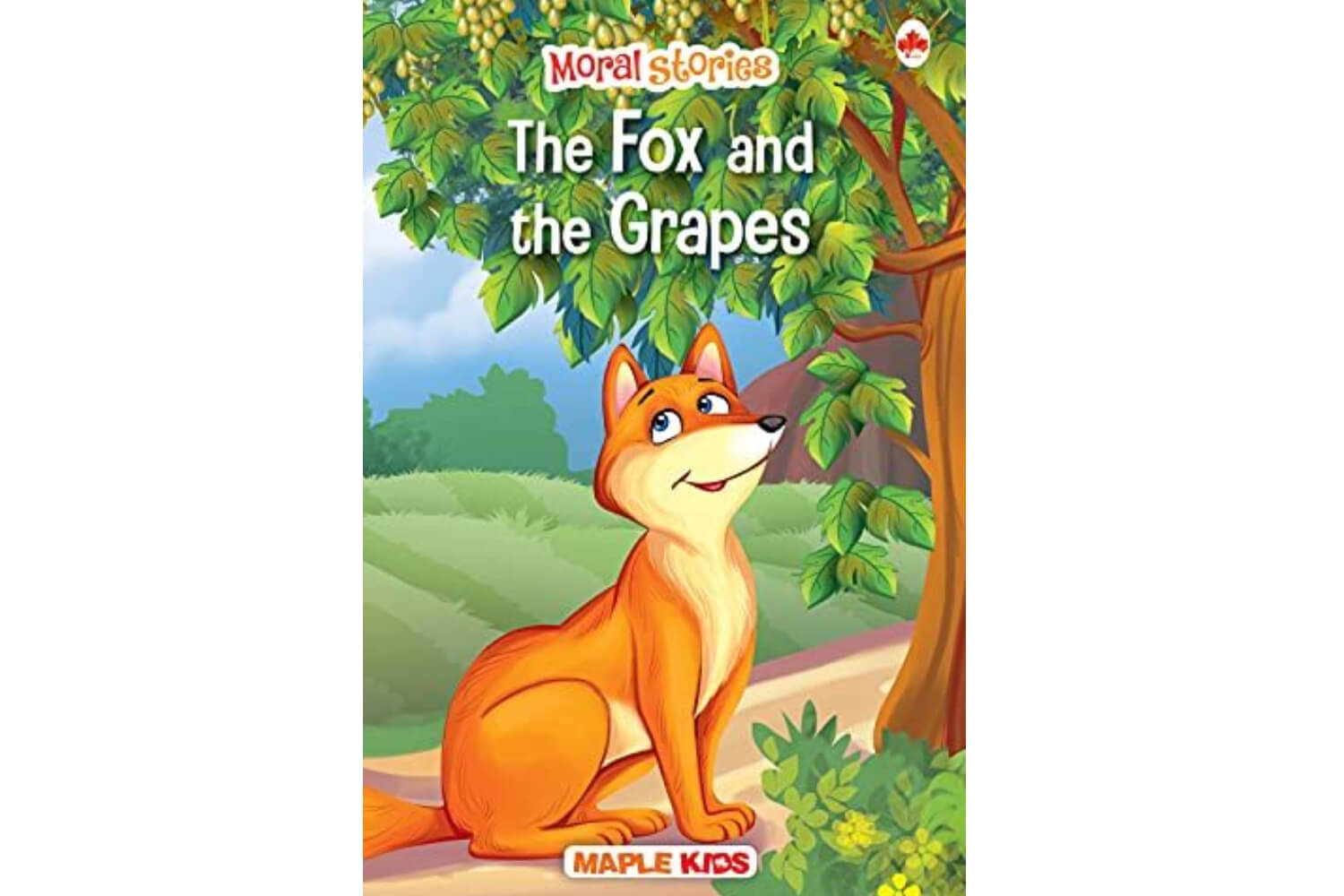 The Fox and The Grapes - short animal stories for kids