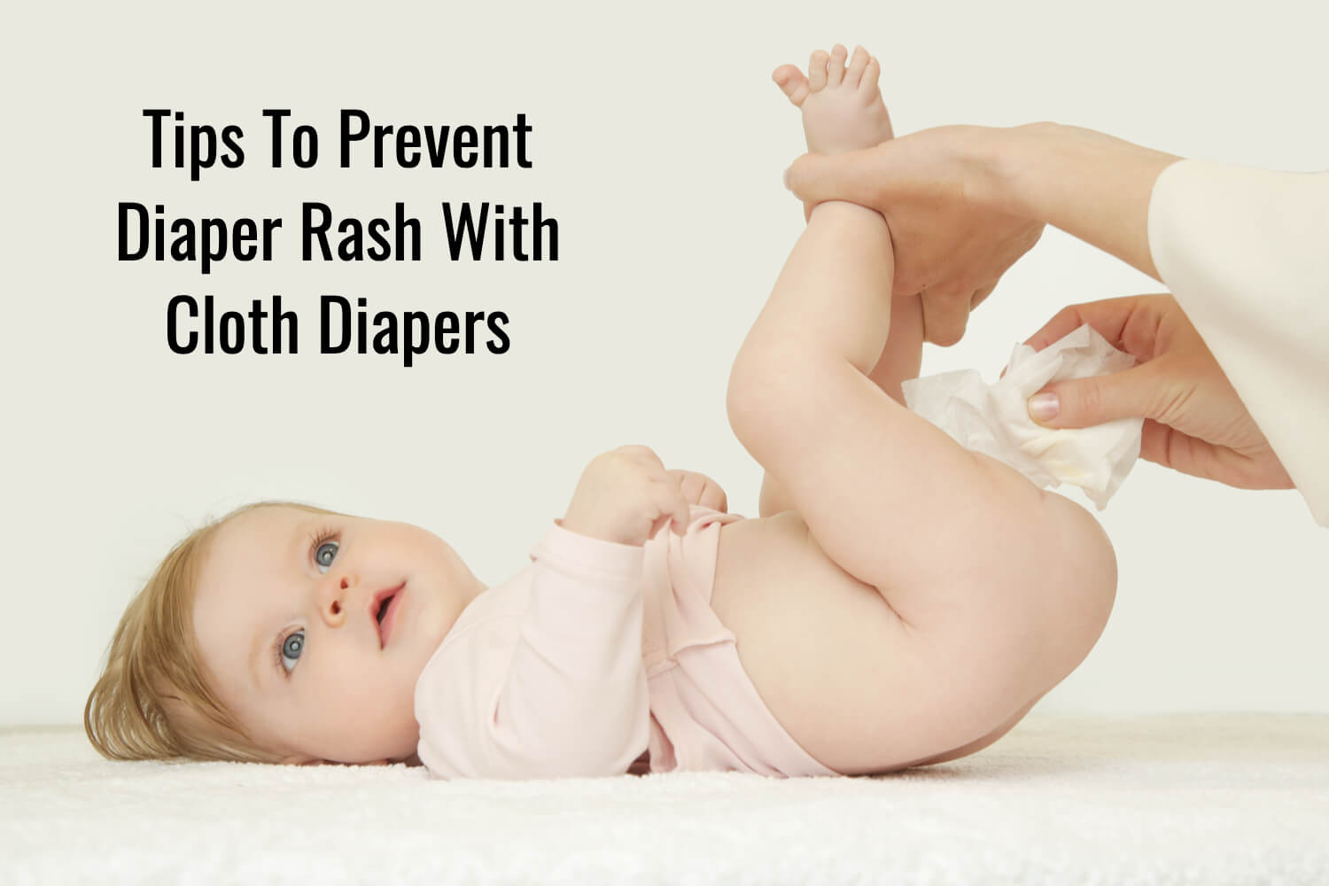 Diaper rash with cloth diapers