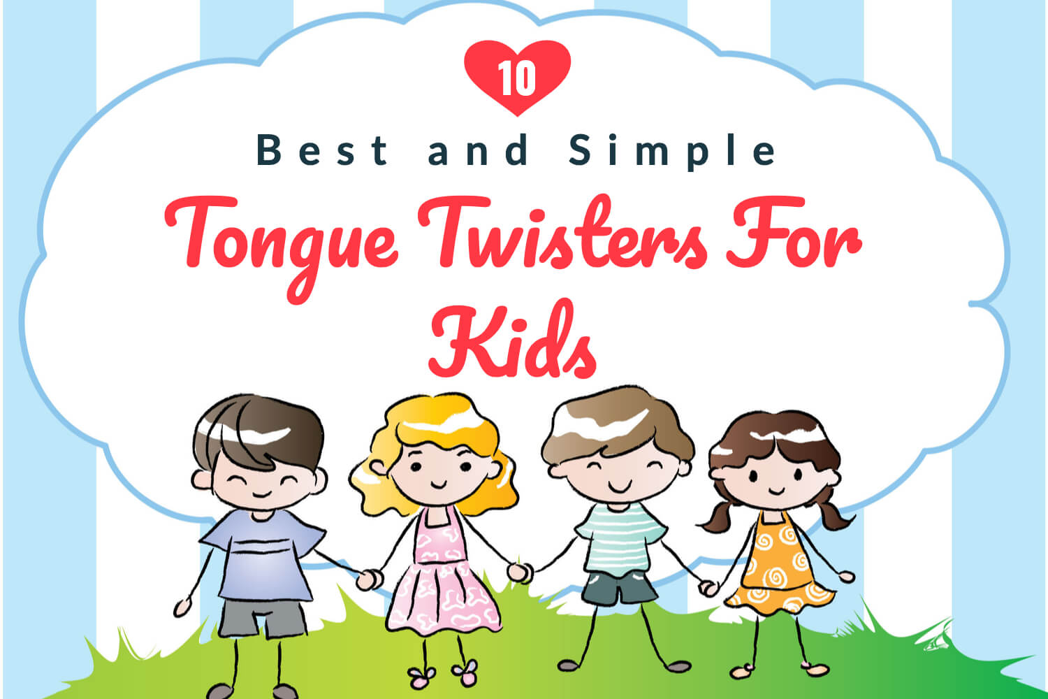 10 Best and Simple Tongue Twisters For Kids