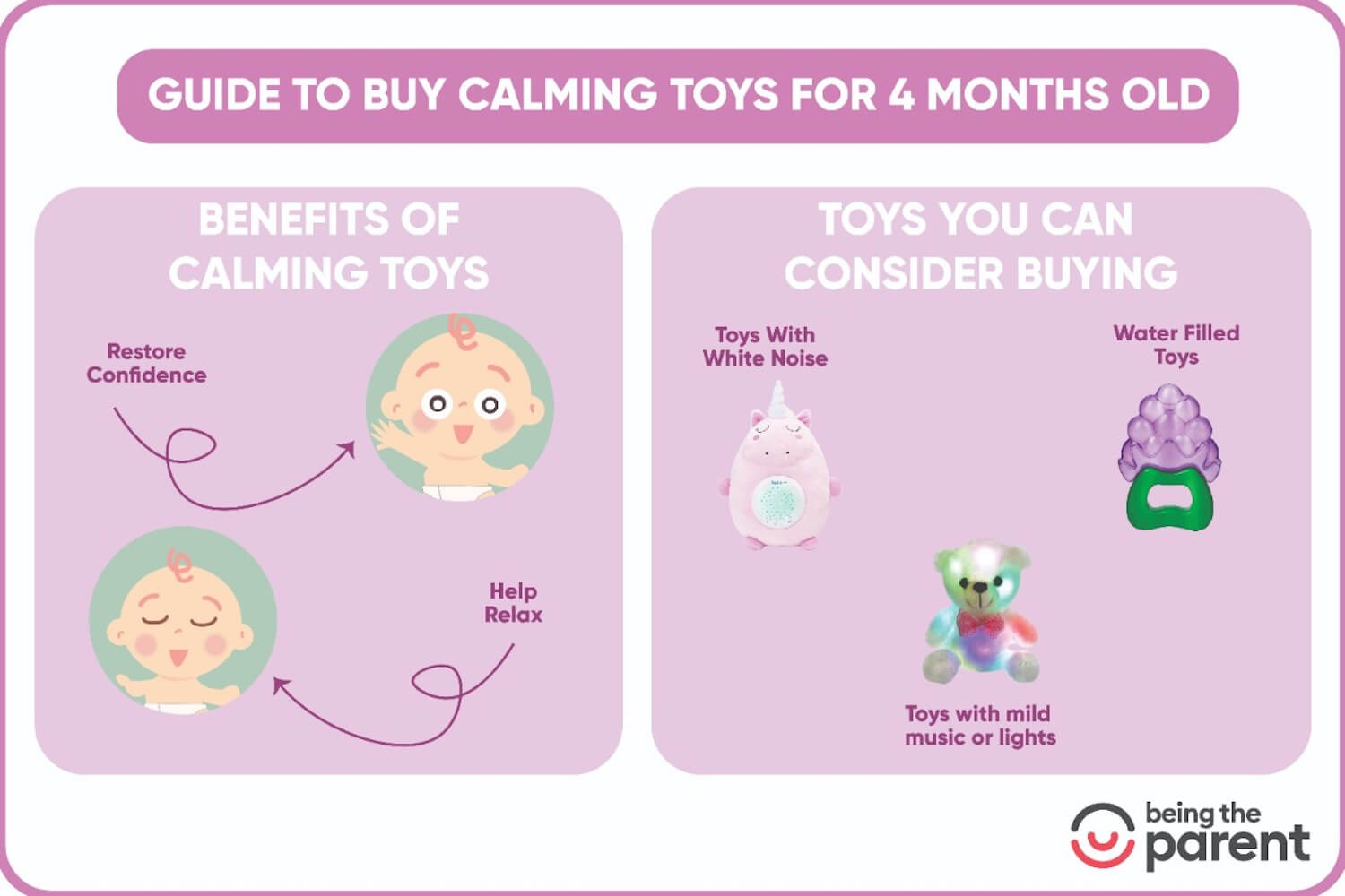 Calming toys for 4 month old