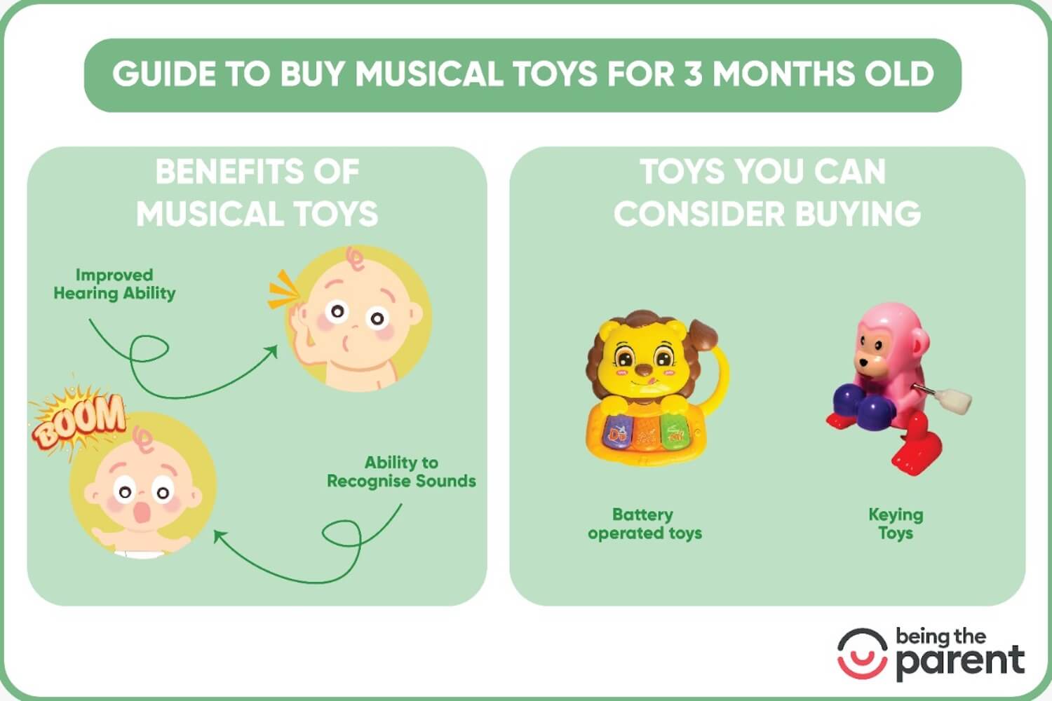 Musical toys for 3 month old