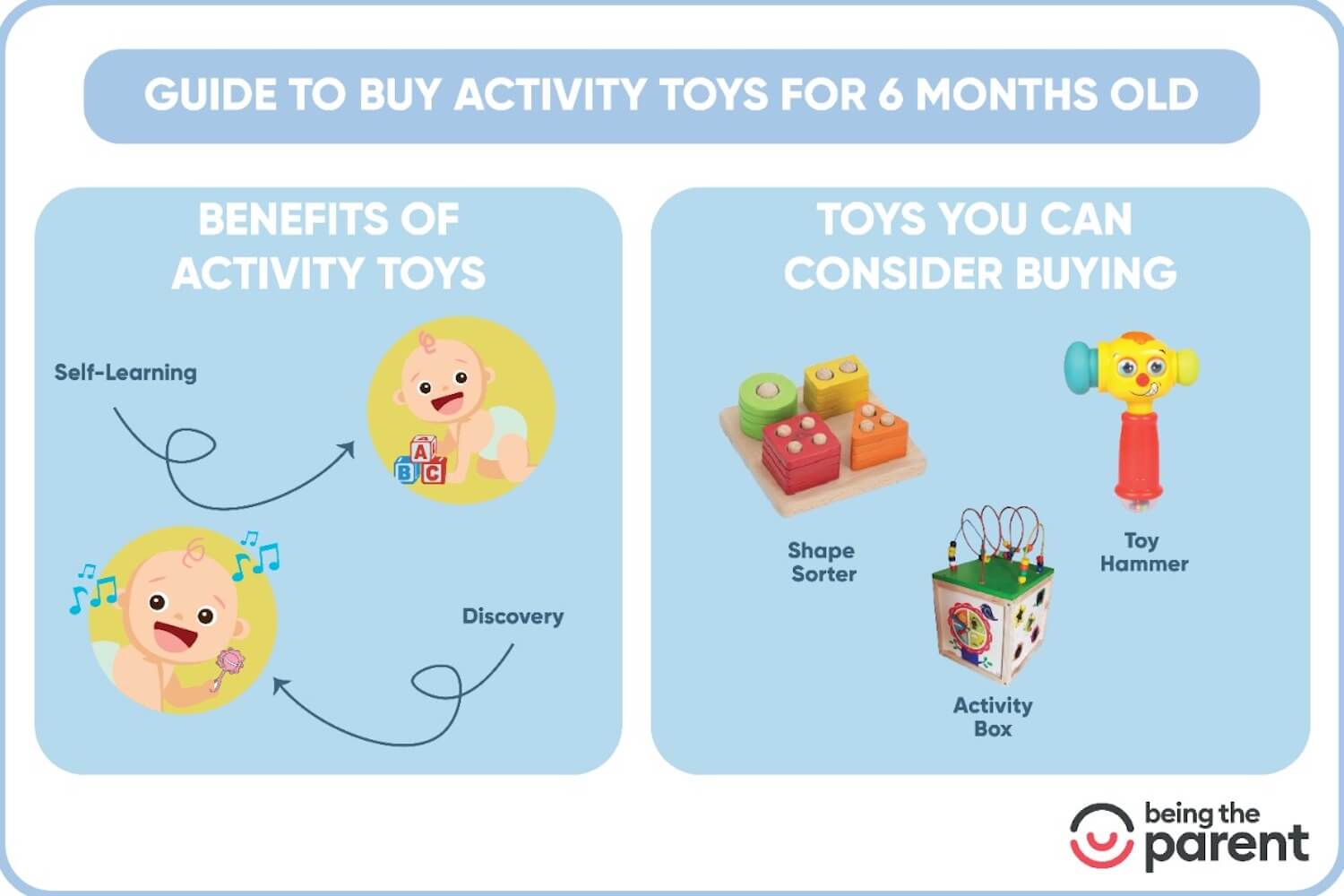 activity toys for 6 month old
