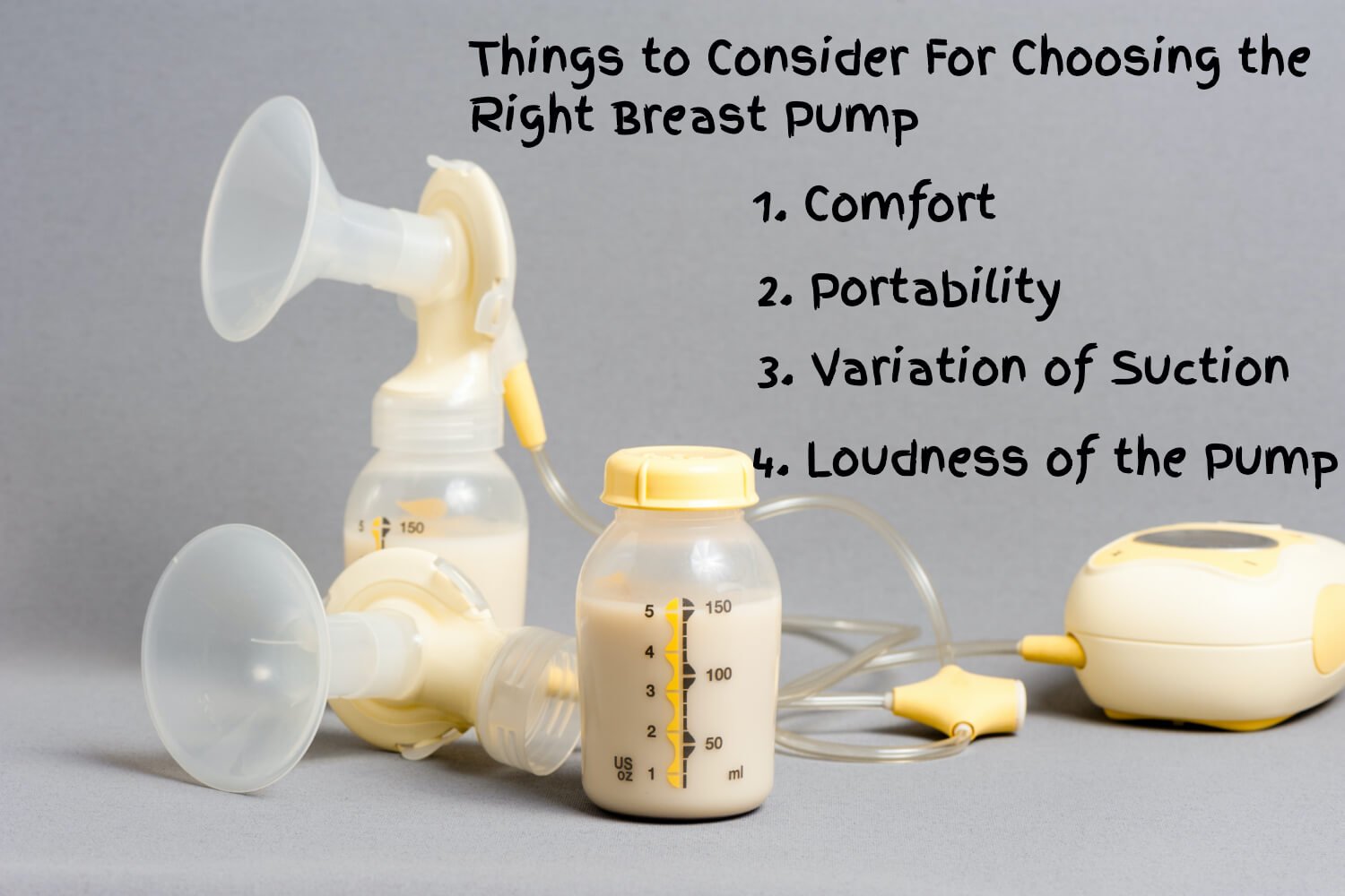 Choosing the Right Breast Pump For Your Baby