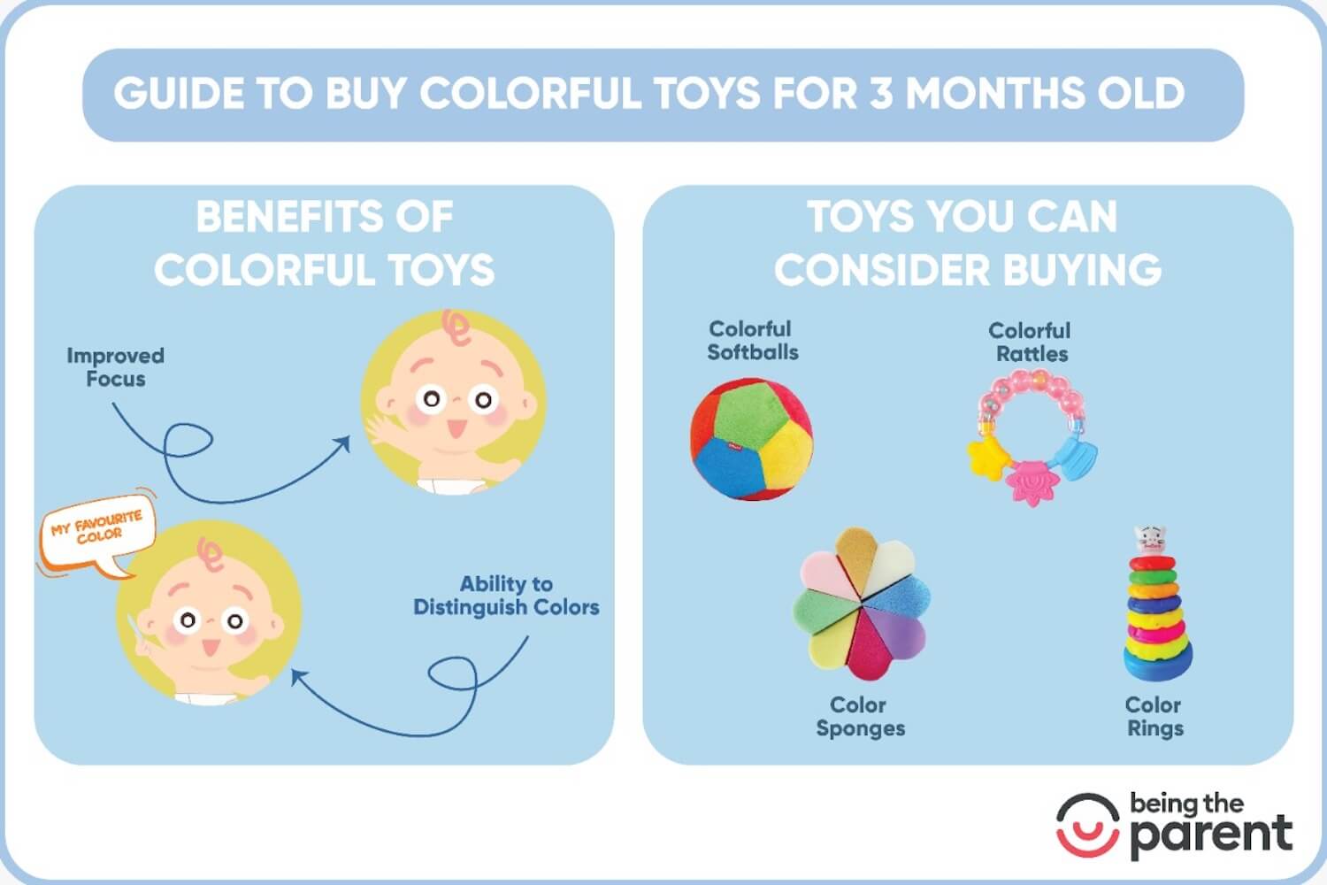 colorful toys for 3 month old