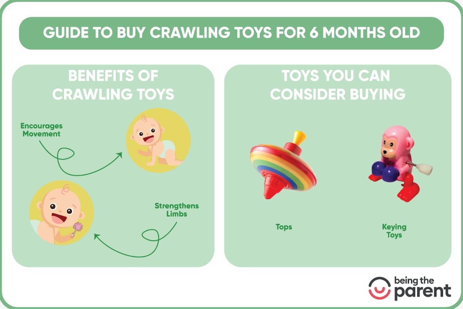crawling toys for 6 month old