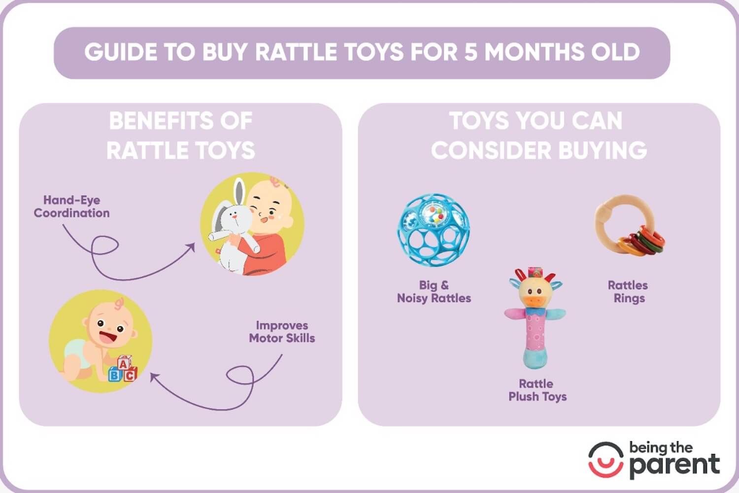 rattle toys for 5 month old