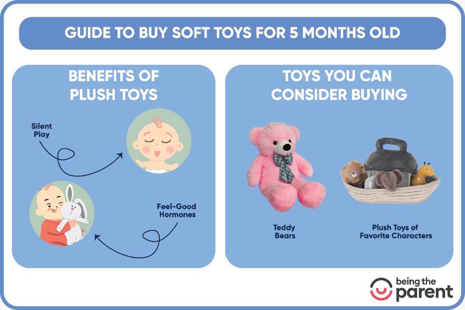 soft stuffed toys for 5 month old