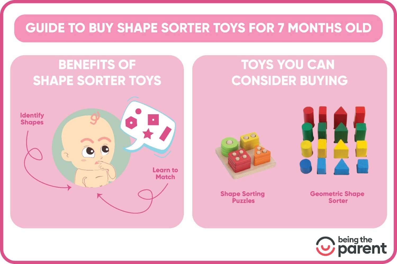 Shape Sorter for 7 month baby