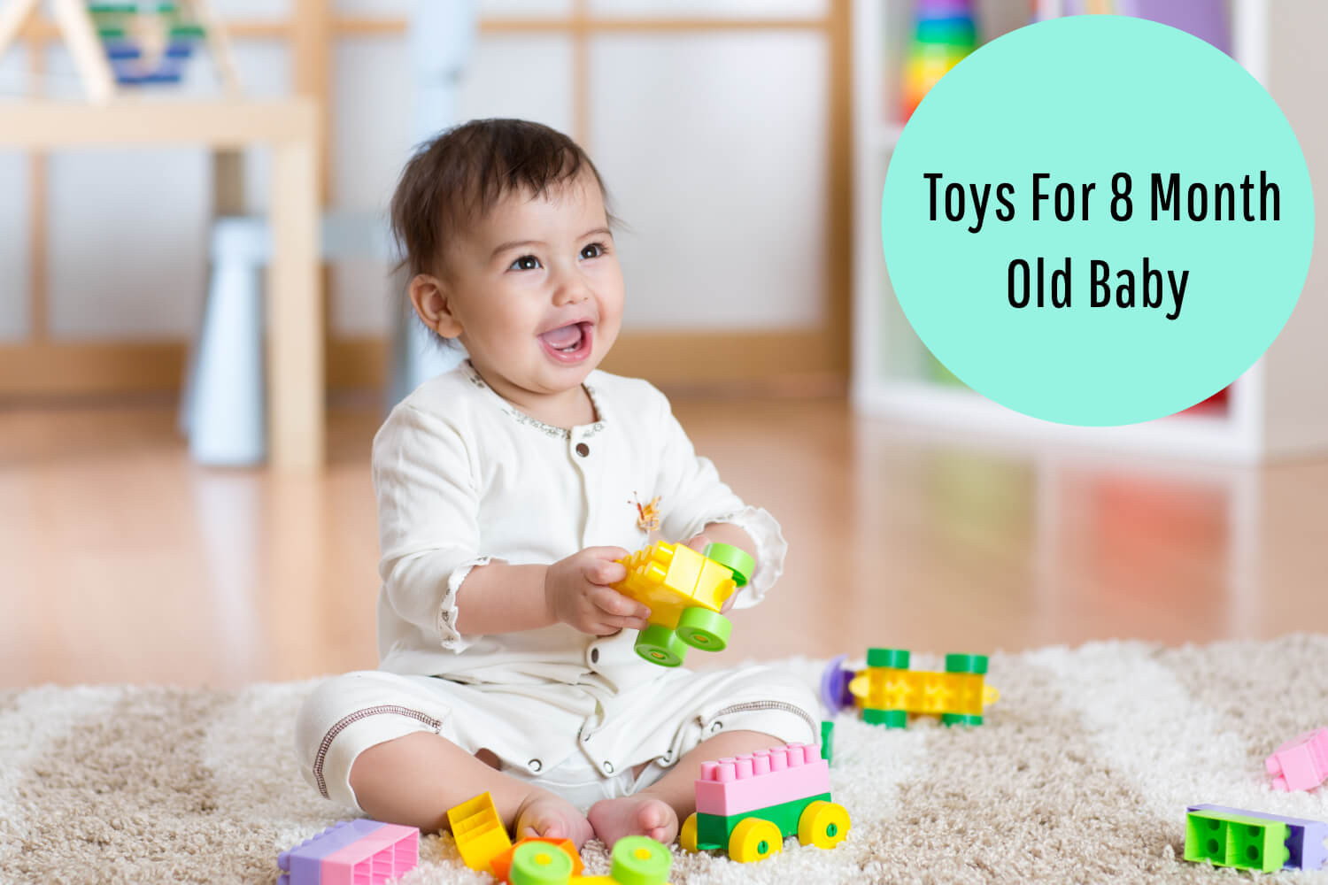 Toys For 8 Month Old Baby – Types, Benefits and What to Buy