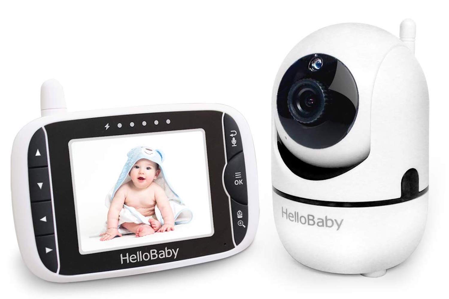 HelloBaby 3.2-inch Video Baby Monitor