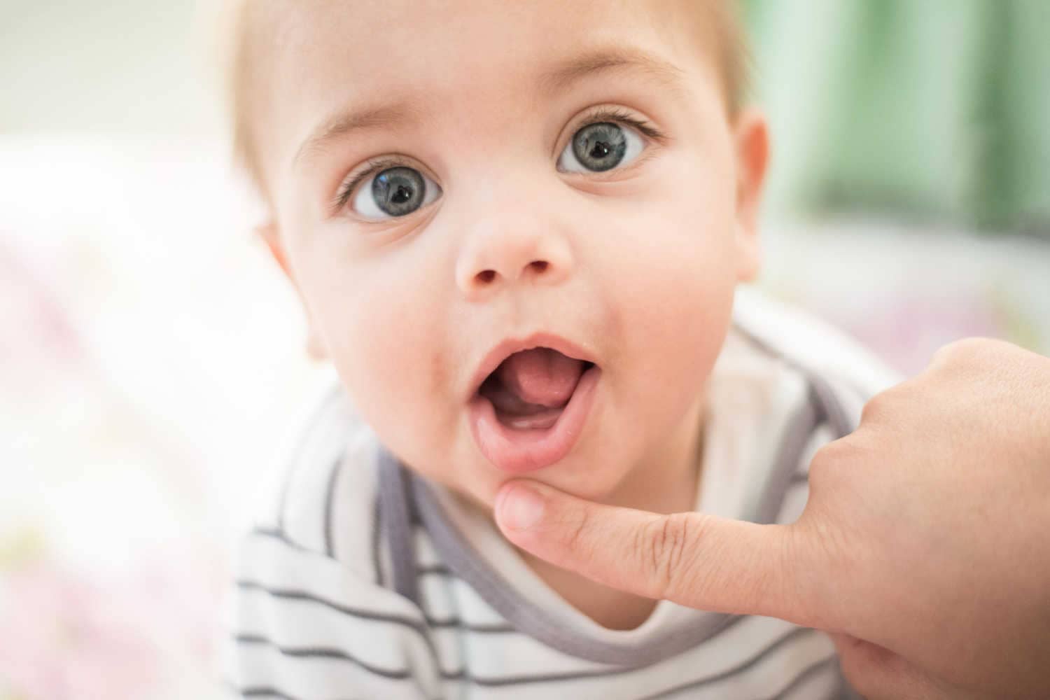Precautions for sore gums in babies