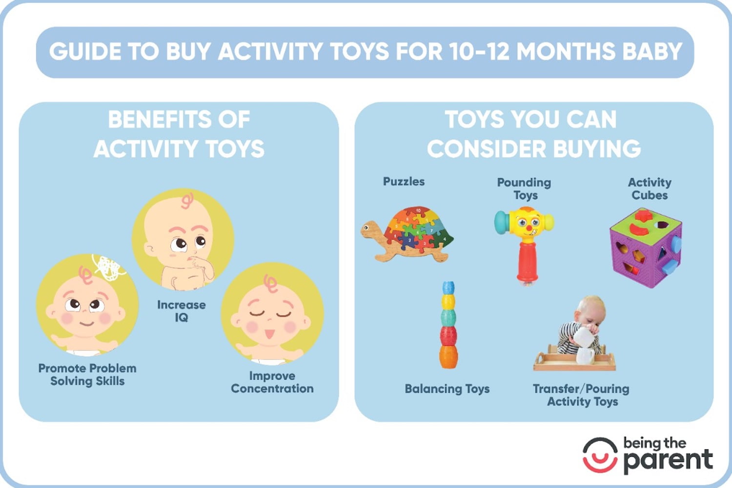 Toys For 10 to 12 Month Old Baby Types, Benefits and What to Buy