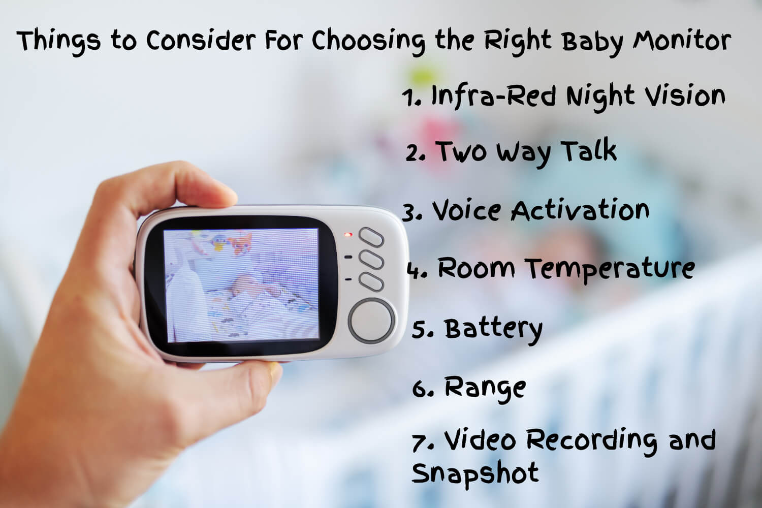 Choosing the Right Baby Monitor For Your Baby