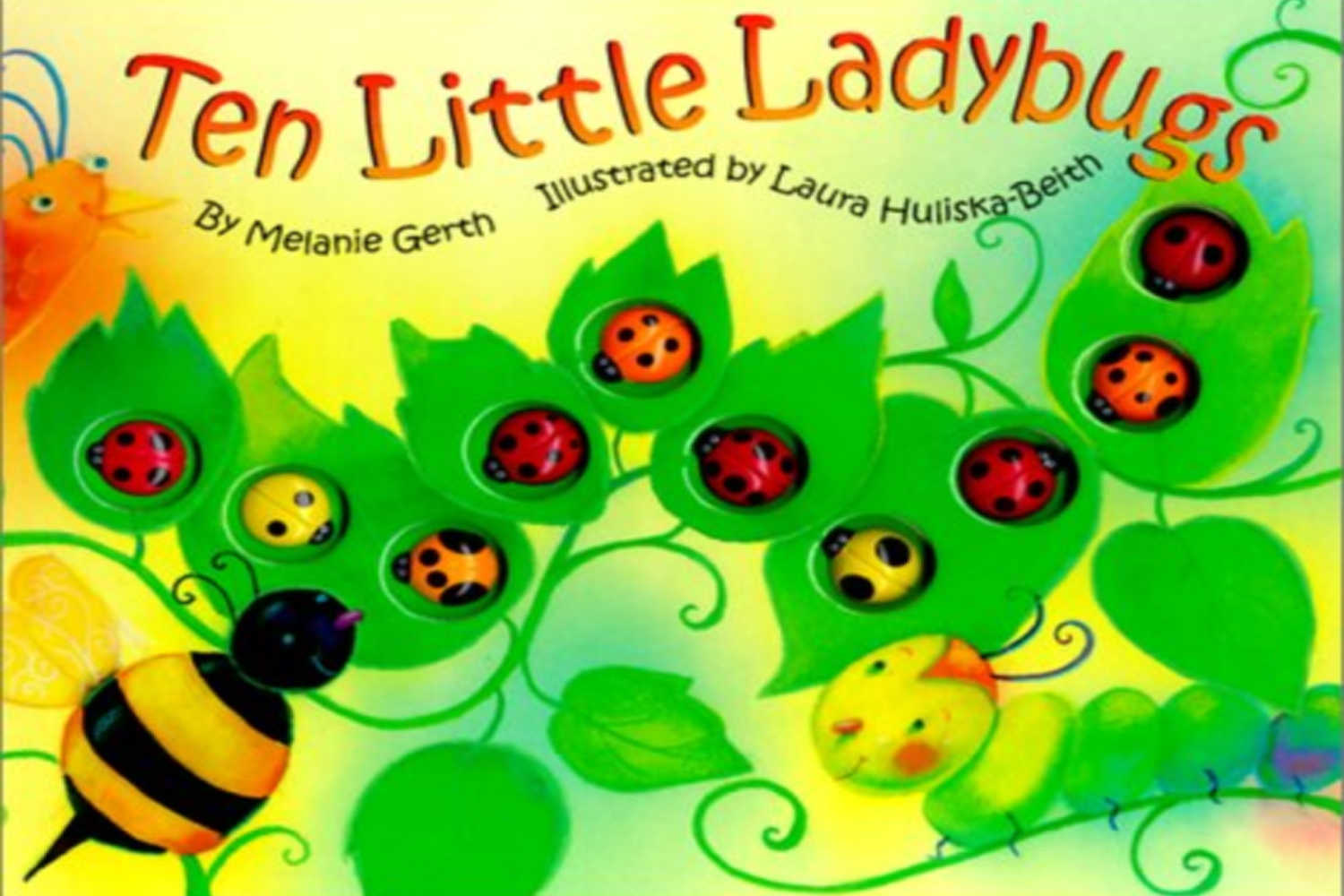 10 Little Lady Bugs book
