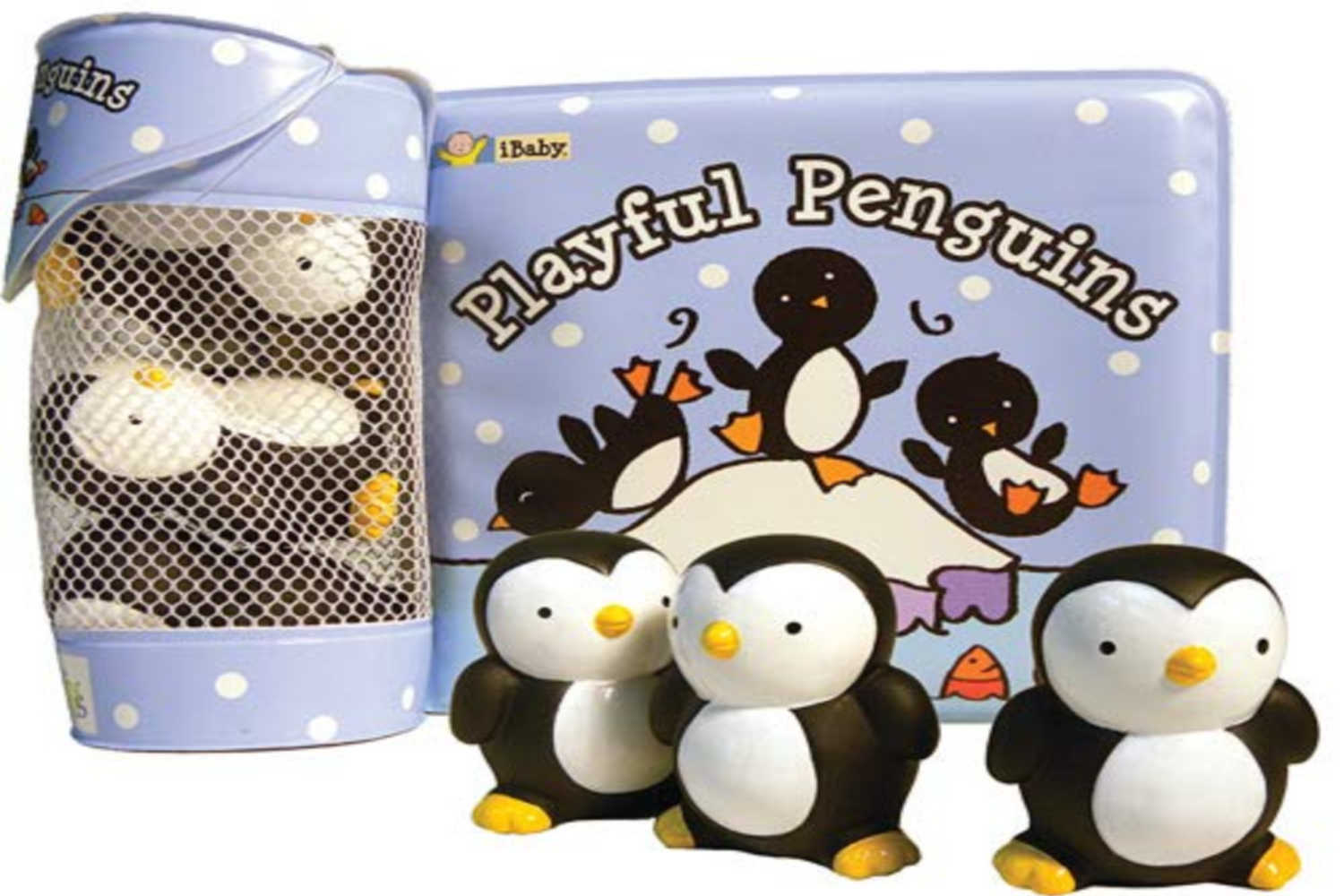 Float Along Playful Penguins bath book