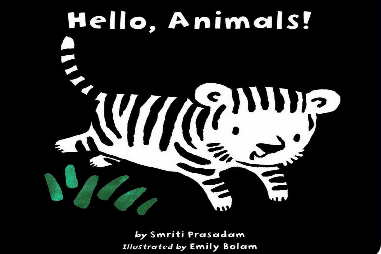 Hello, Animals black and white book