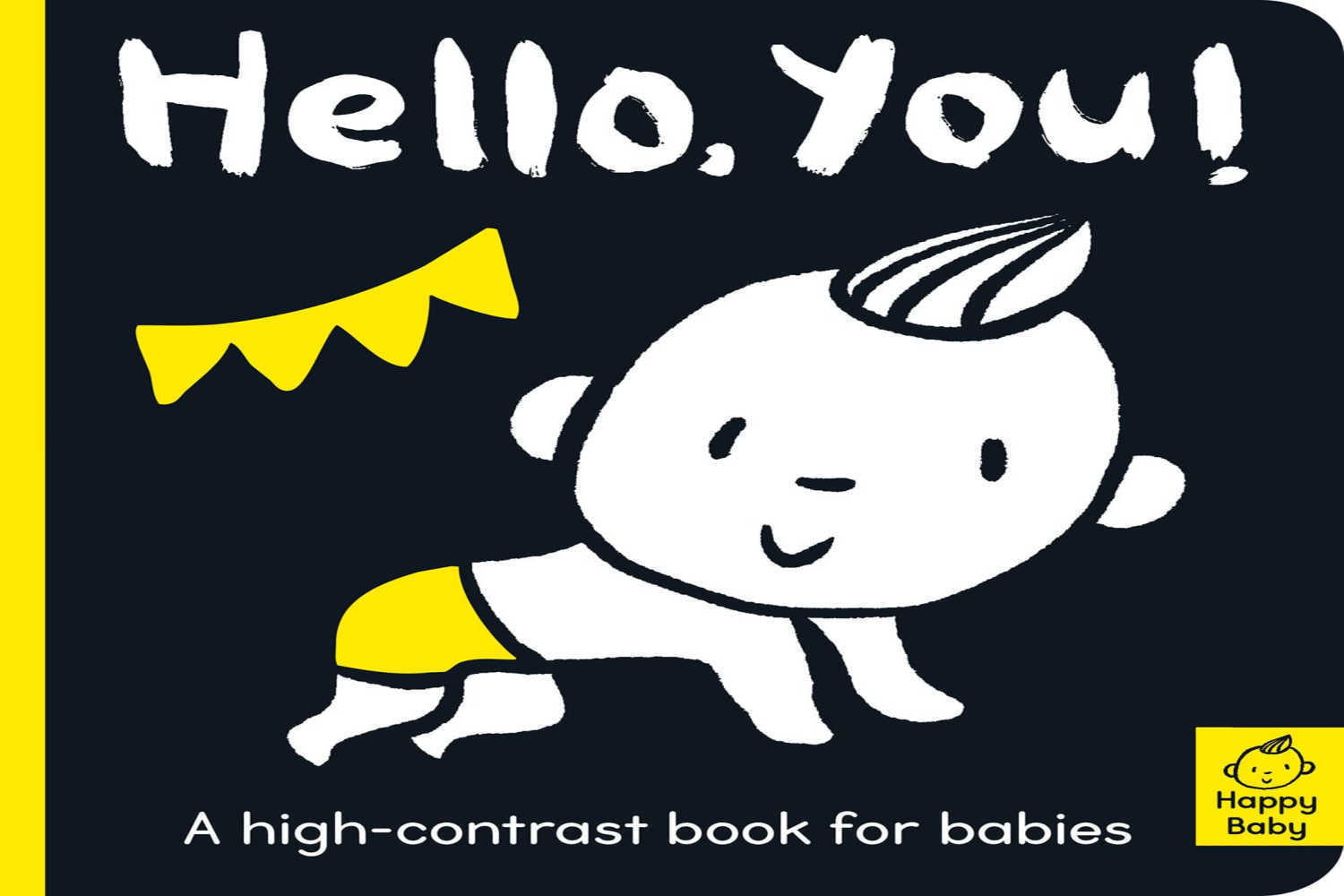 Hello You From Happy Baby black and white book