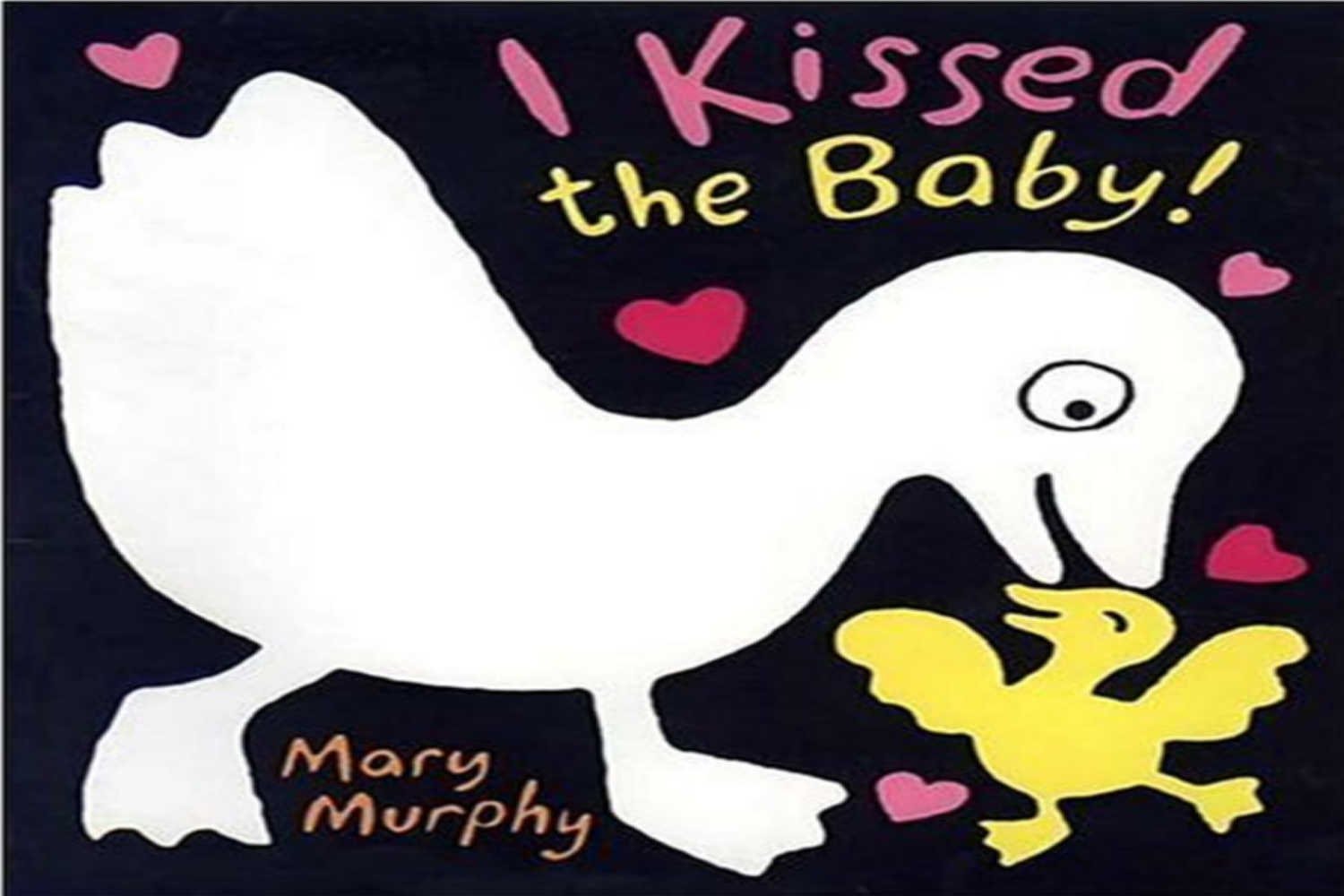 I Kissed The Baby Black And White Book