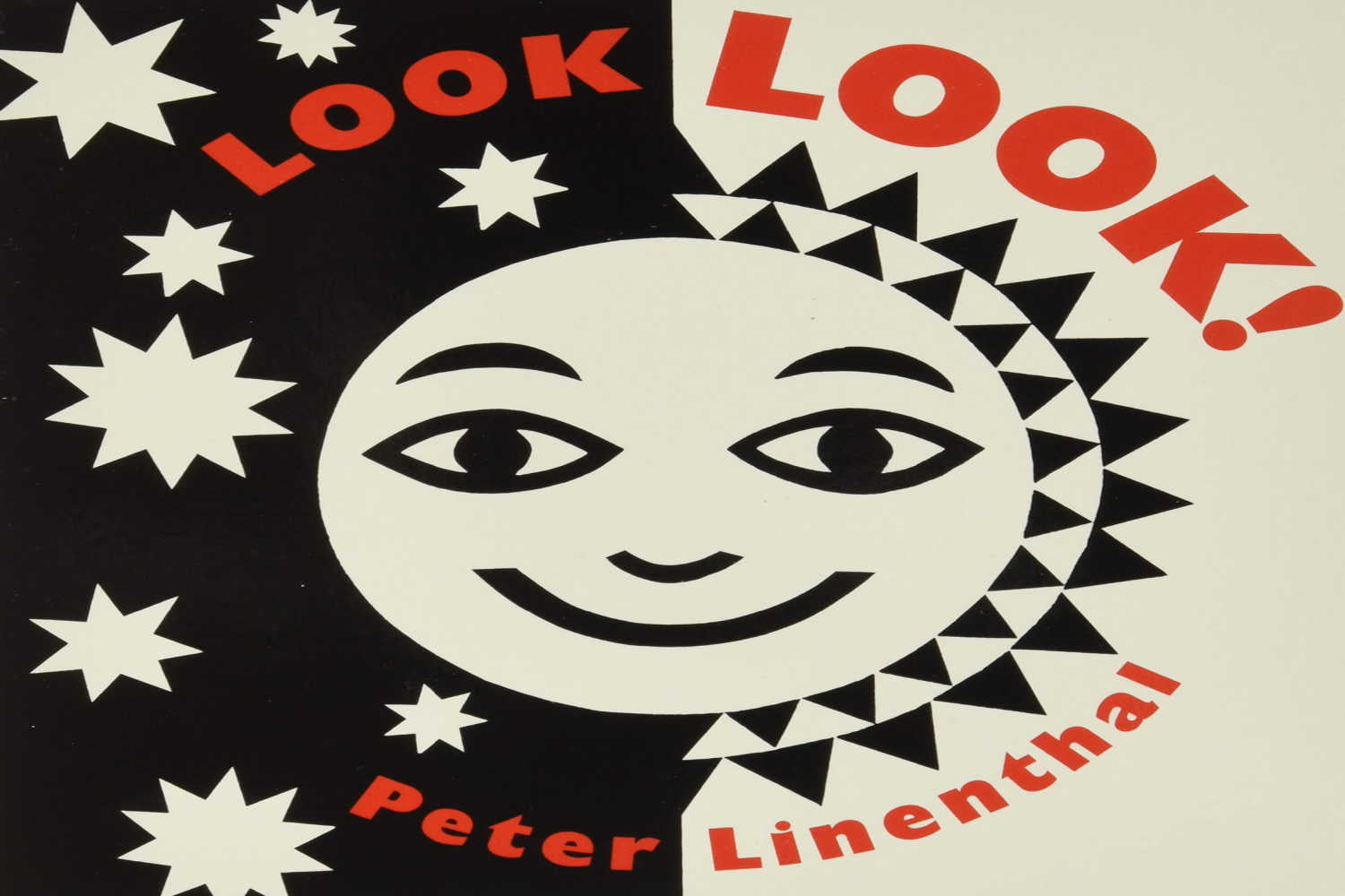Look, Look Black And White Book