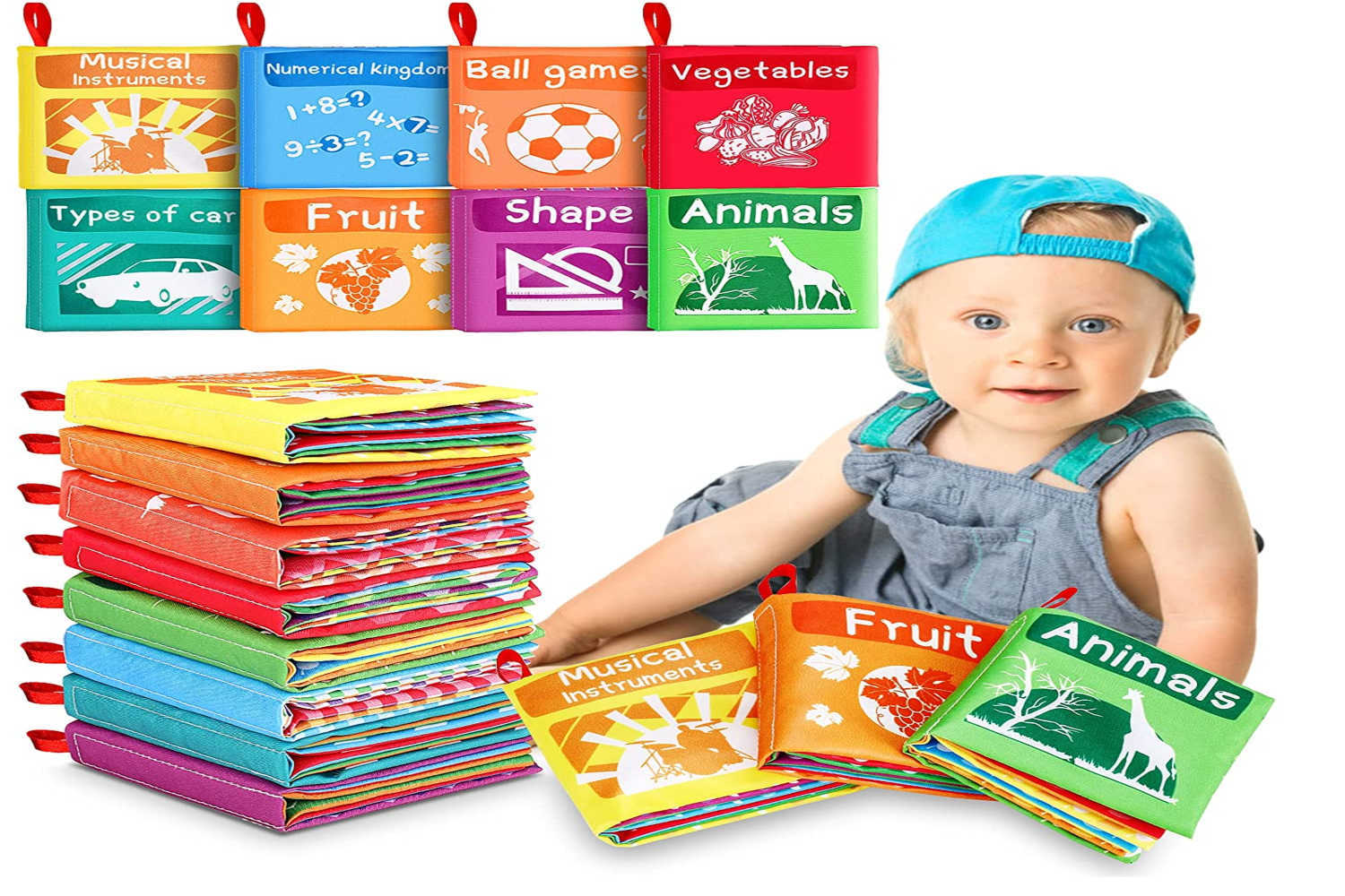 Top 8 Best Cloth Books For Babies in First Year Being The Parent