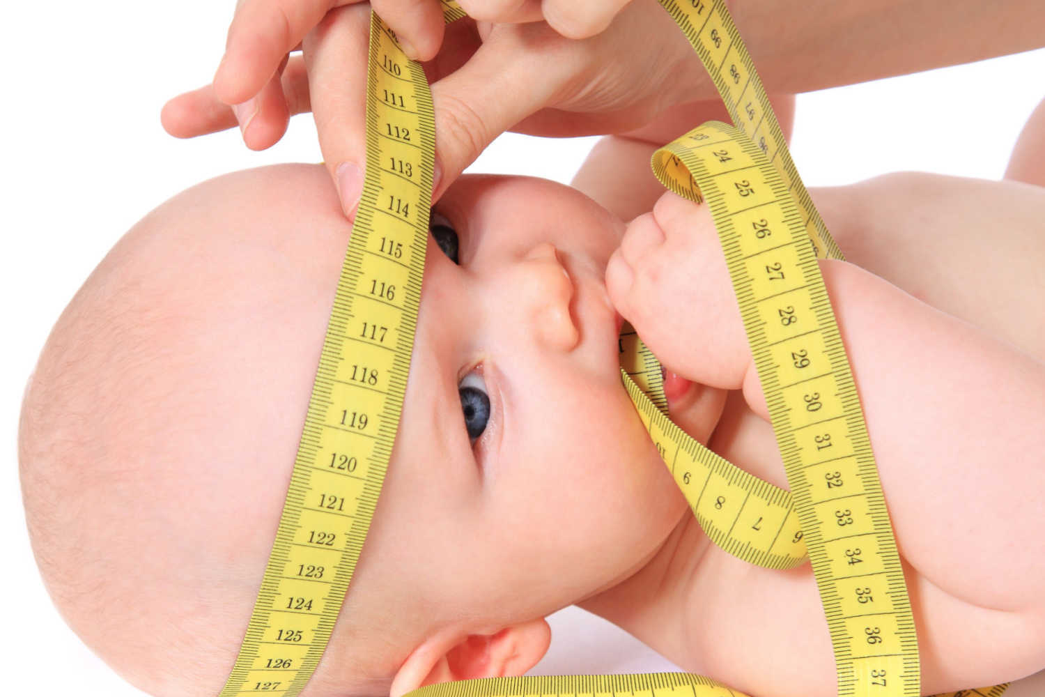 baby head circumferences measured