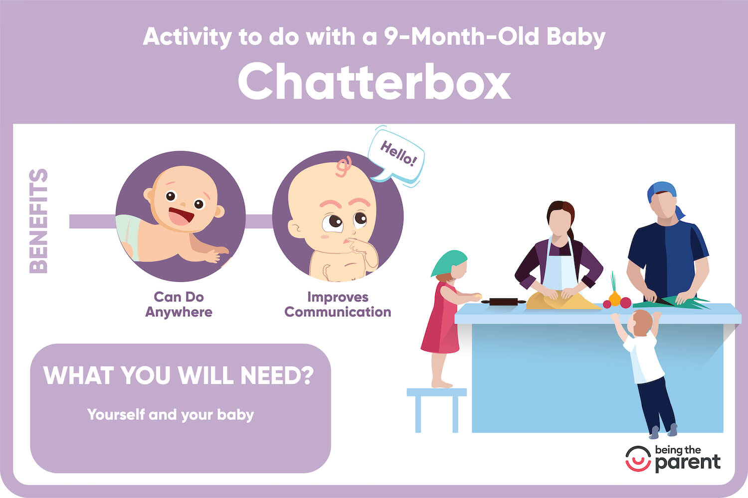 chatterbox -Activities For A 9 Month Old Baby