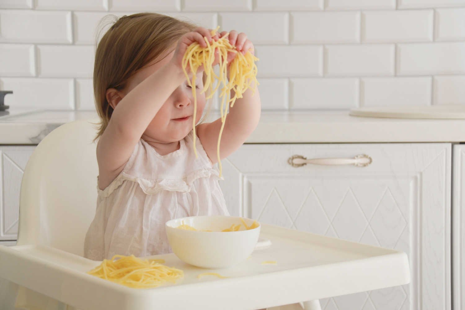 Can Babies Play With Spaghetti?
