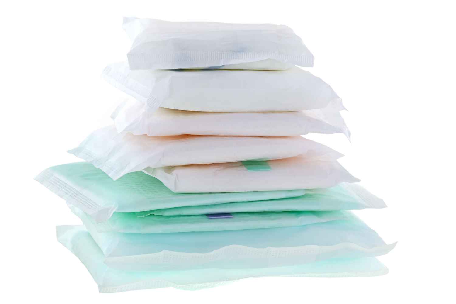 Different types of maternity pads