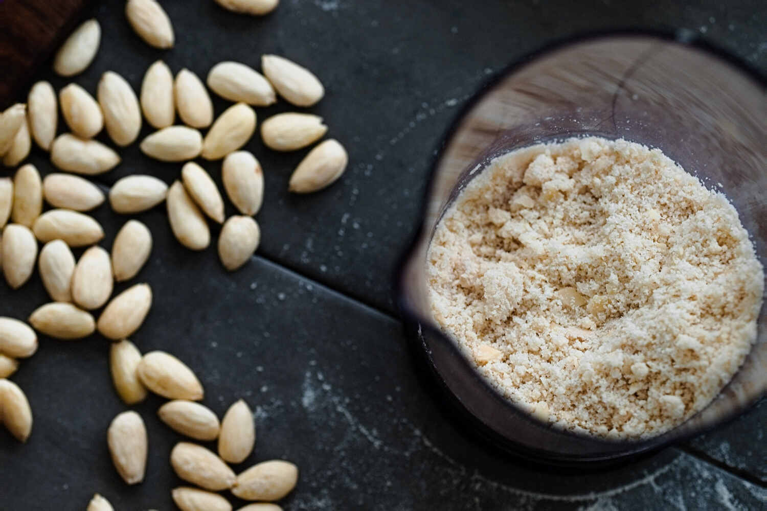 You can easily make almond powder at home