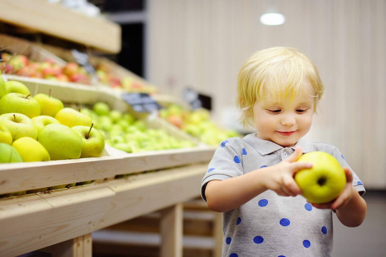 Involve your toddler in selecting the food they want to eat